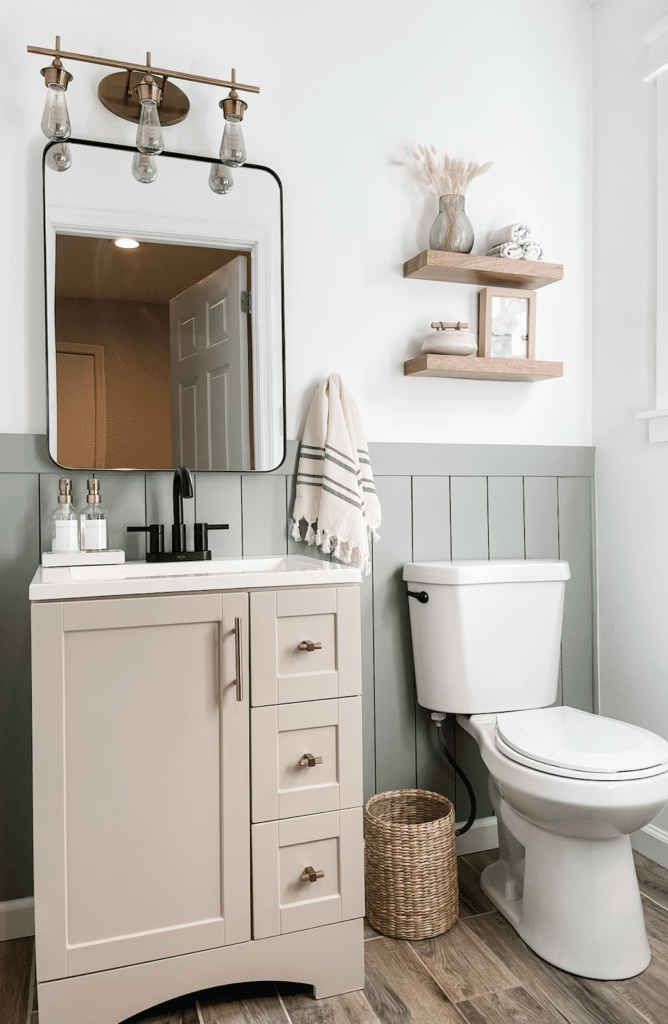 Budget-Friendly Half Bathroom Renovation Ideas – ourblissfulnest.com