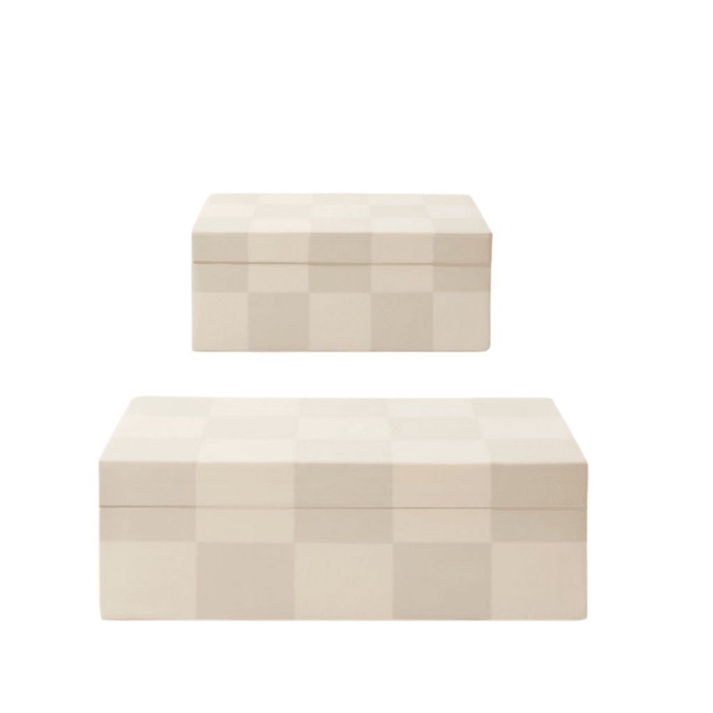 Checkered Boxes