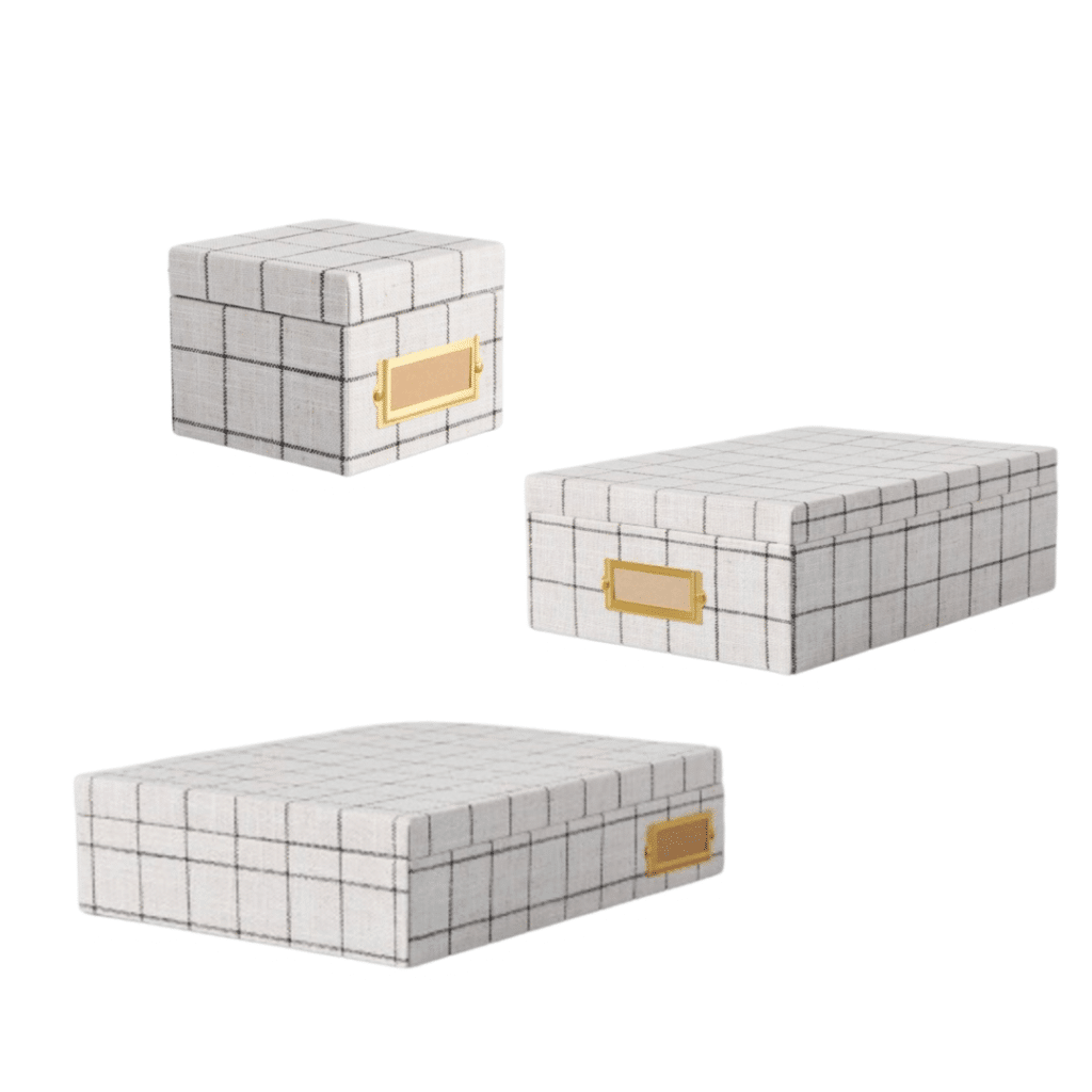 Grid Pattern Boxes