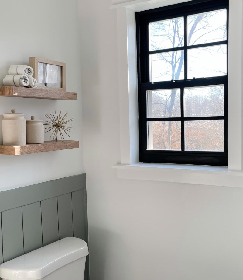 Black Window Frame